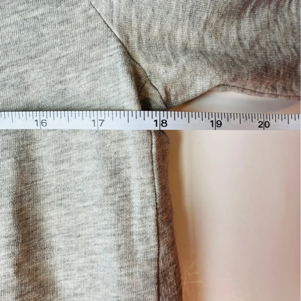 J. Crew Crewneck Sweater with Pleated Fringe Hem